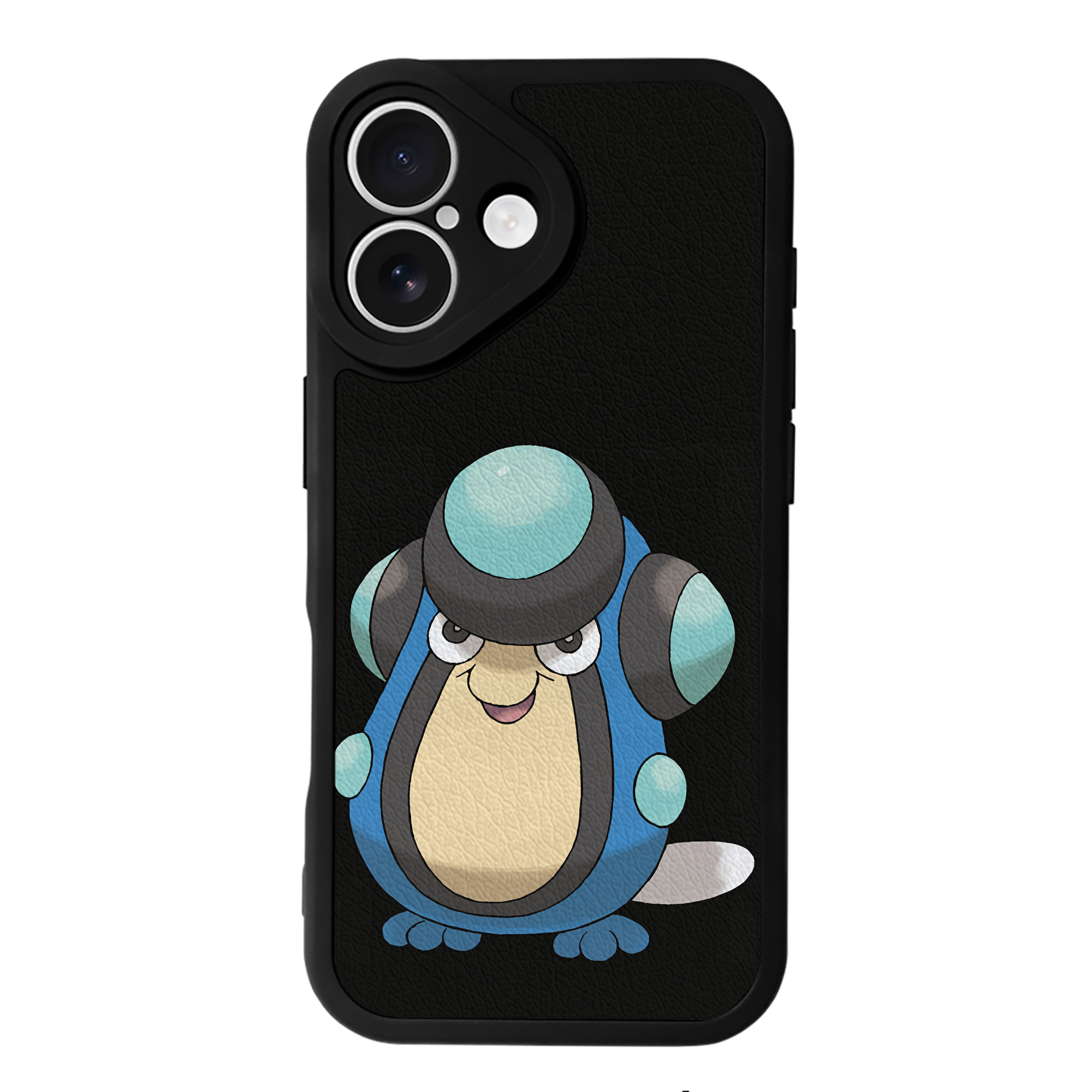 （画像用） ポケットモンスター Pokémon 【iPhone 16シリーズ対応】シリコンスマホケース（レザー調） 材質：シリコン
